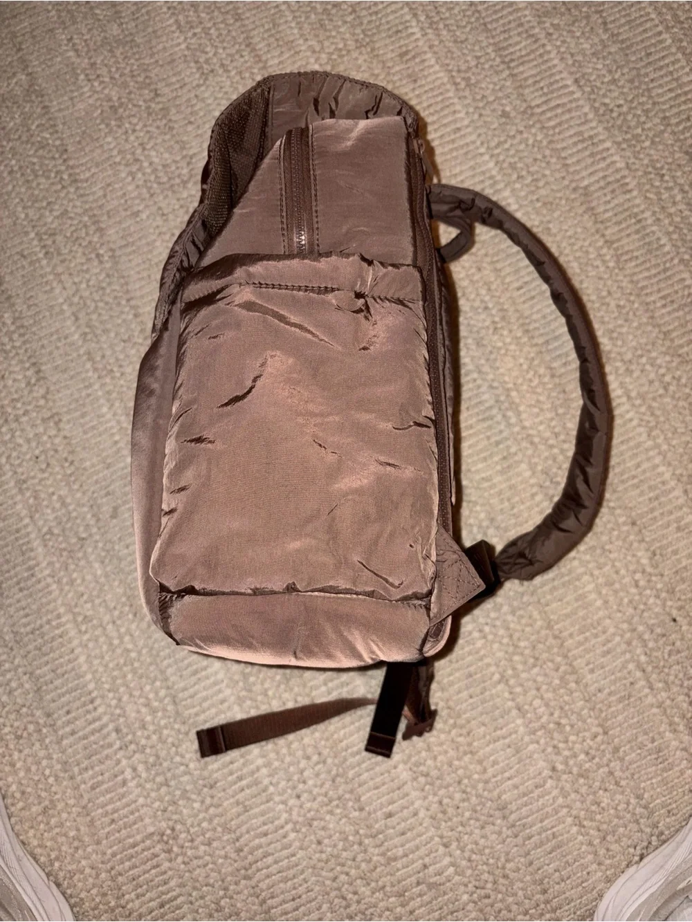 Calpak Diaper Backpack with laptop sleeve in Hazelnut